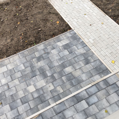 Cobblestones Silver grey